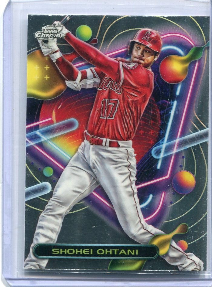 2023 Topps Cosmic Chrome 91 Shohei Ohtani 大谷翔平 ベース カード_画像1