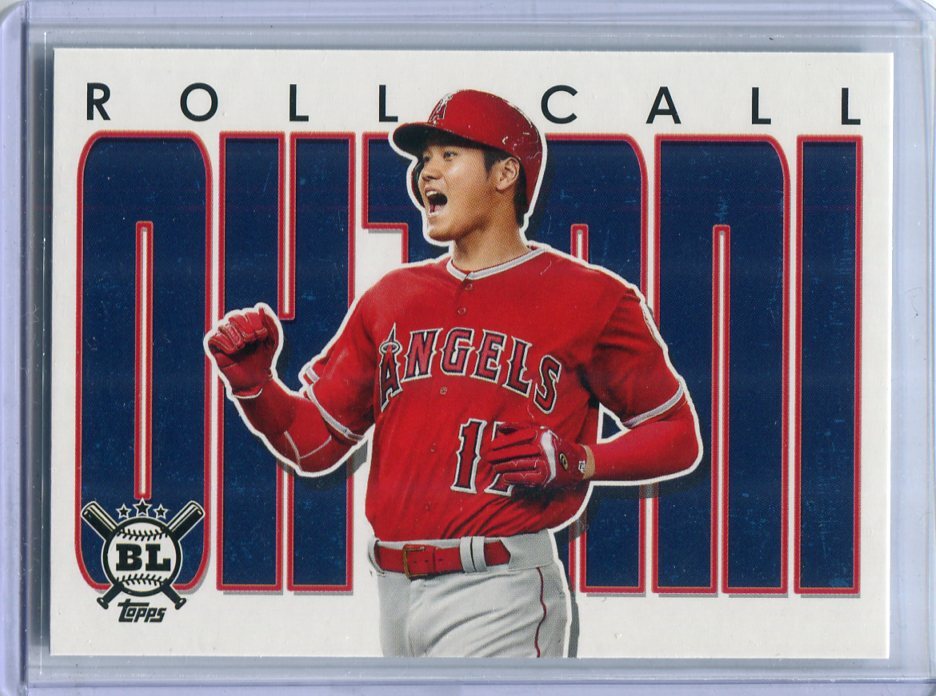 2020 Topps Big League Roll Call RC-25 Shohei Ohtani 大谷翔平_画像1