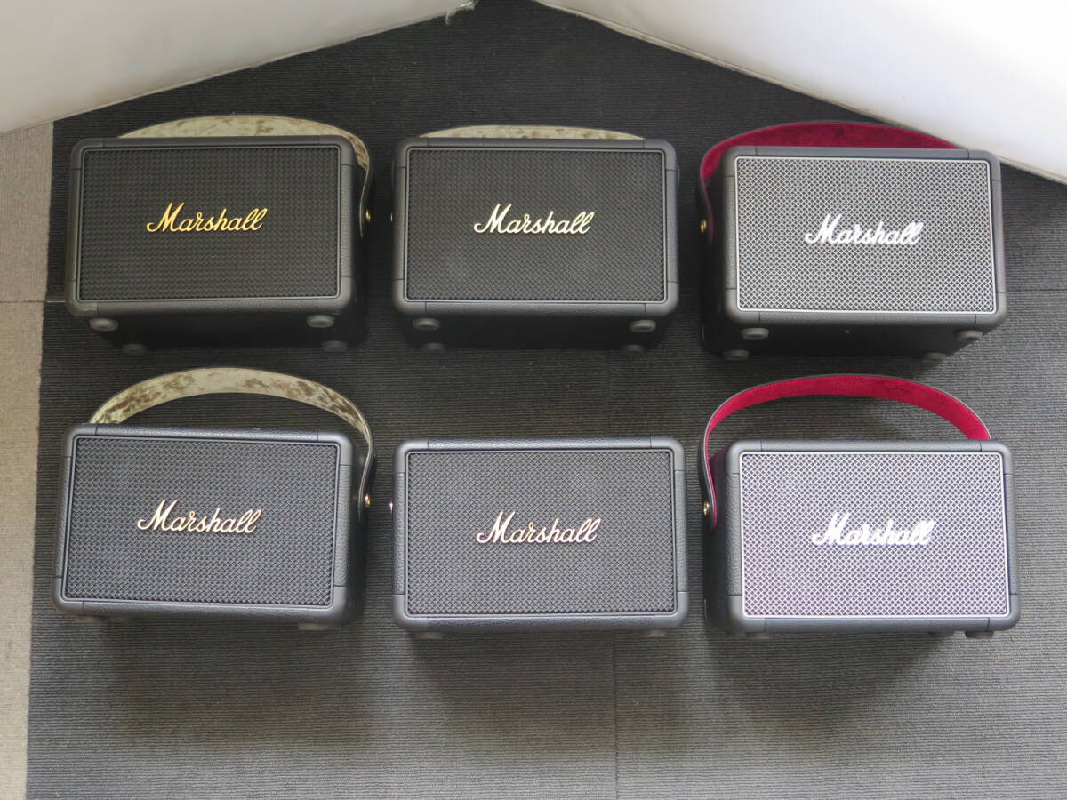 1円～▼●ジャンク Marshall マーシャル KILBURNⅡ Bluetoothスピーカー 計6点まとめての画像1