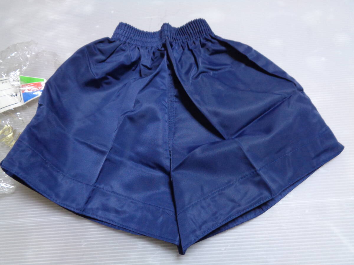 SS navy blue malta nylon 100% short bread short pants Showa Retro unused 