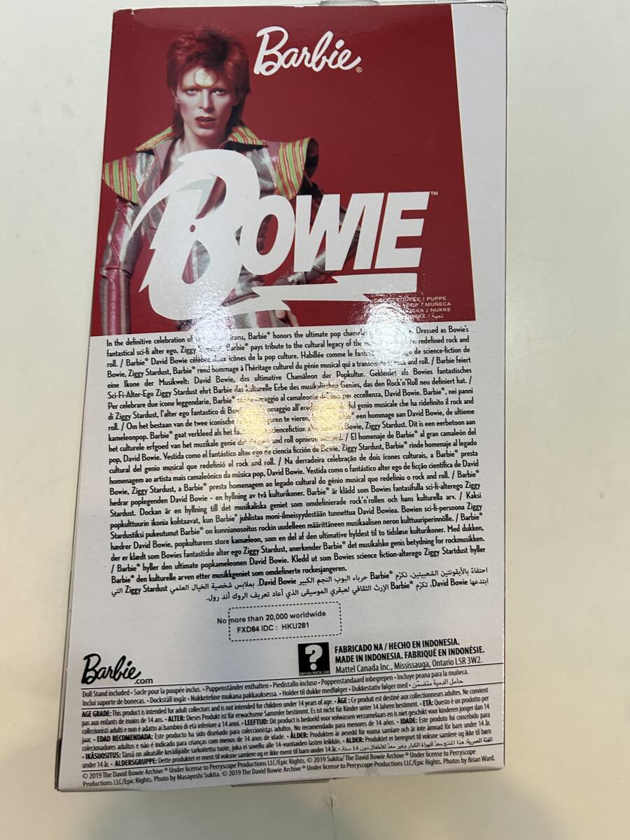 11900円 未開封品 Barbie DAVID BOWIE デヴィッド・ボウイ 11900円 未開封品 Barbie DAVID BOWIE デヴィッド・ボウイ