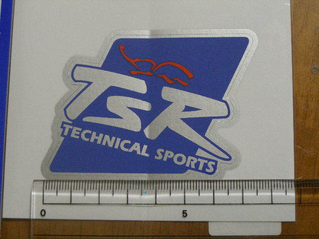 送料250円～　テクニカルスポーツ　ステッカー　小サイズ　R-481　73X52ｍｍ_画像1