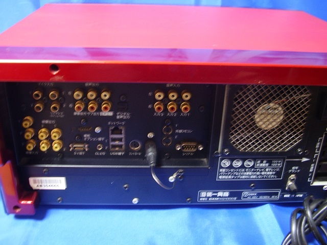 ★第一興商★DAM-XG1000Ⅱ RED / 映像ブレと音声基板修理済商品 _画像3