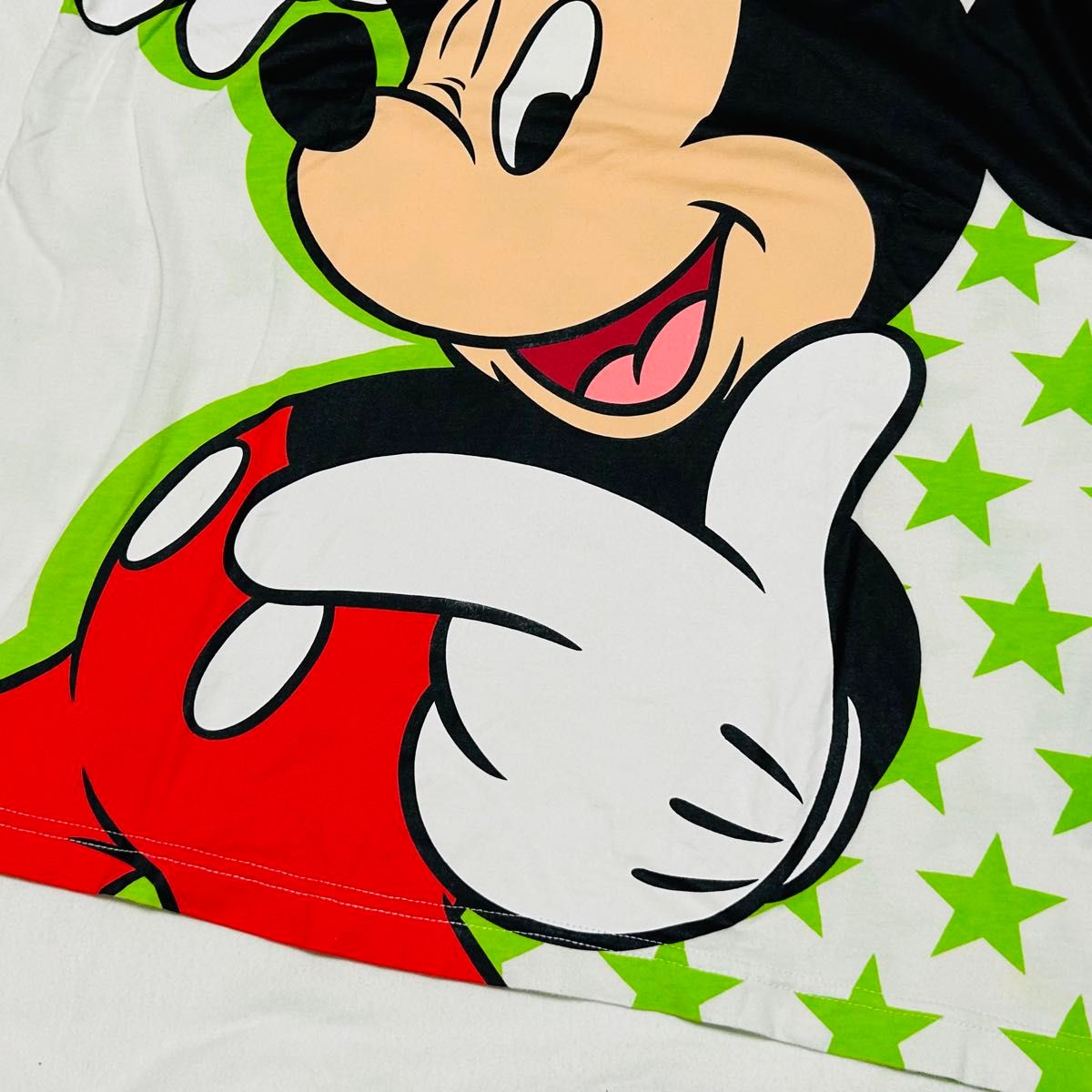 Disney  ディズニー　プリント　Tシャツ　セット　ミッキー　ミニー　Mサイズ　Lサイズ　男女兼用