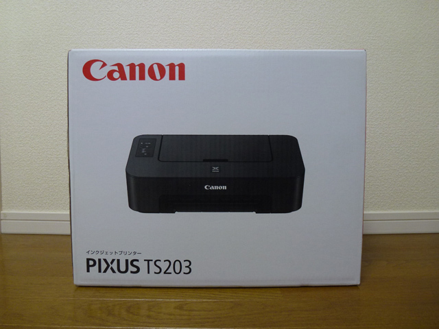 ★新品★ TS203　キャノン　CANON　プリンター　PIXUS キヤノン【インクカートリッジ BC-345、BC-346は入りません】インクジェットプリンタ_画像1