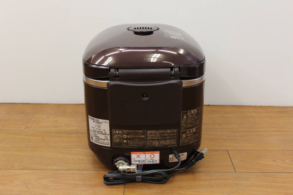 リンナイ ガス炊飯器 RR-055MST2  LPガス用 5.5合炊き Rinnaiの画像4
