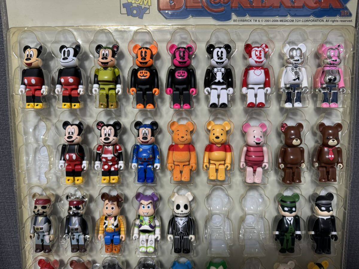 BE@RBRICK ベアブリック　100% 41体セット　限定ブリスター付　ミッキーマウス　映画　キャラクター　非売品　抽選　限定_画像3