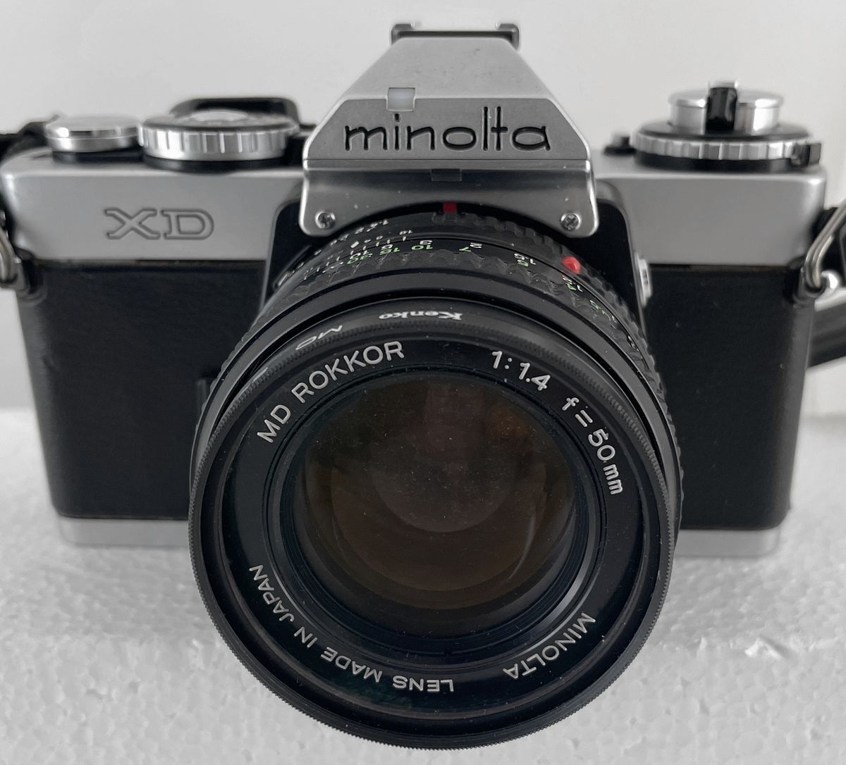 ミノルタ MINOLTA XD 一眼レフ 1:4 F=50mm フィルムカメラ_画像3