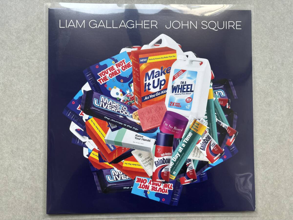新品 Liam Gallagher & John Squire 限定ピクチャーアナログ　／リアムギャラガー ジョンスクワイヤー_画像7
