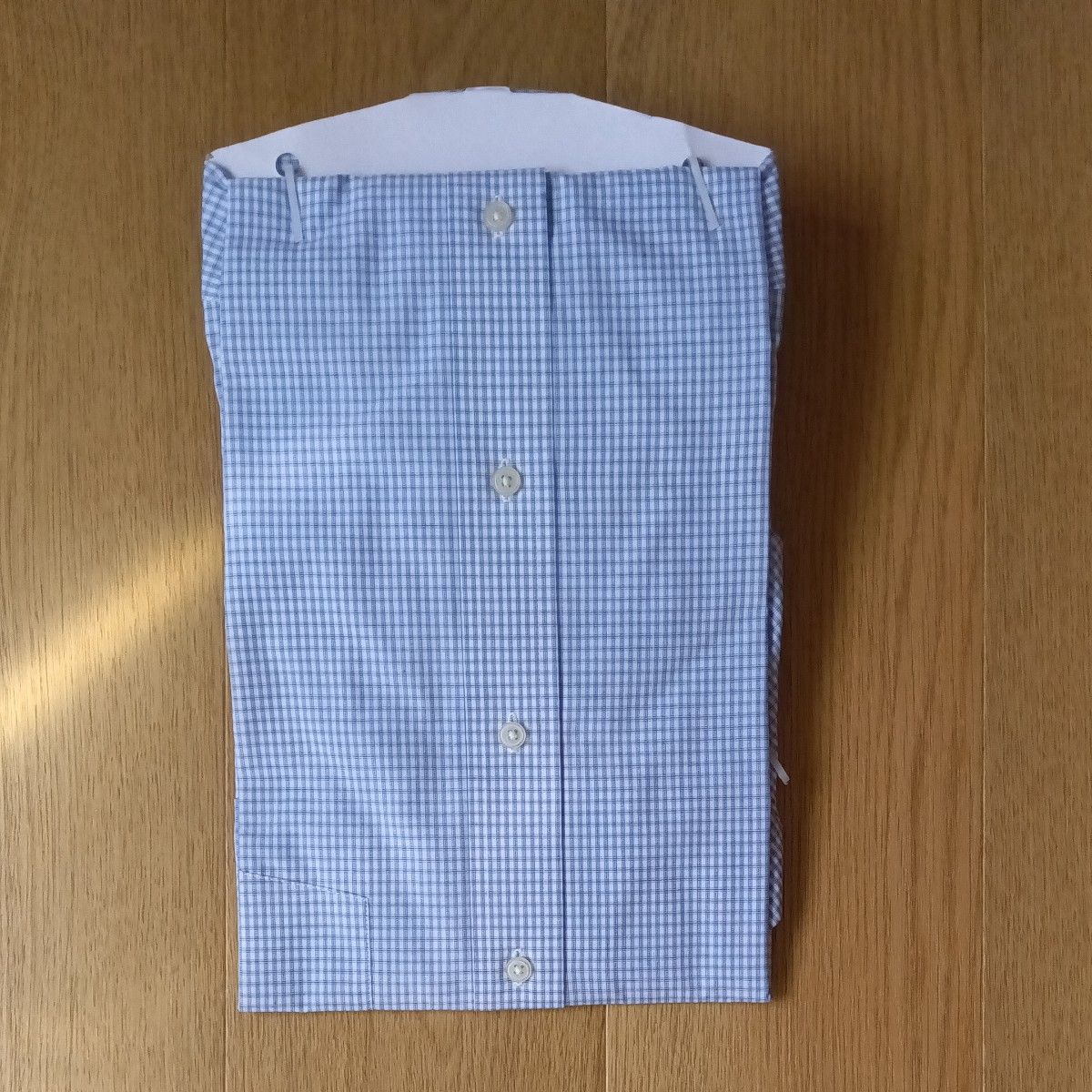 【新品】形態安定 半袖 ワイシャツ★ボタンダウン★41  Lサイズ