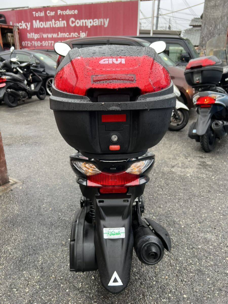 スズキ　アドレスV125Sリミテッド　実走31328km GIVI リアボックス　グリップヒーター　通勤等に_画像4