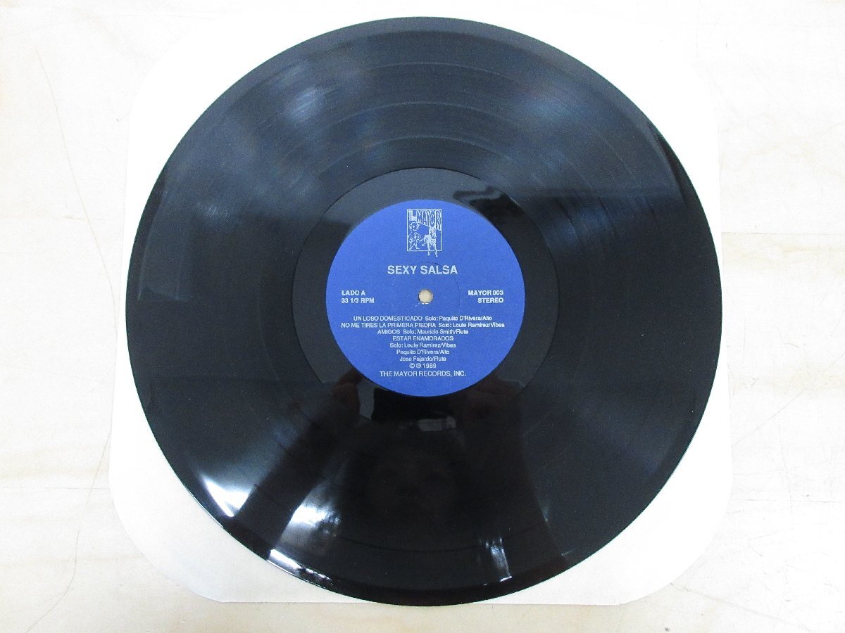 ◇A6840 レコード/LP盤「ルイ・ラミレス LOUIE RAMIREZ / セクシーサルサ Sexy Salsa」TM-003 THE-MAYOR RECORDSの画像3