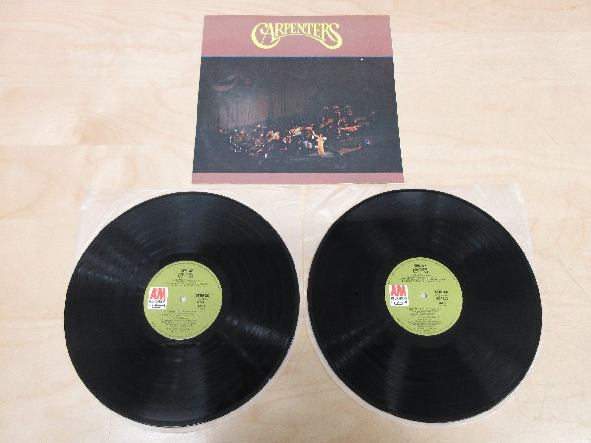 ◇A6874 レコード/LP盤「カーペンターズ CARPENTERS / Gem Of Carpenters【2枚組】」GEM-101～2 A&M RECORDS キング 帯の画像3