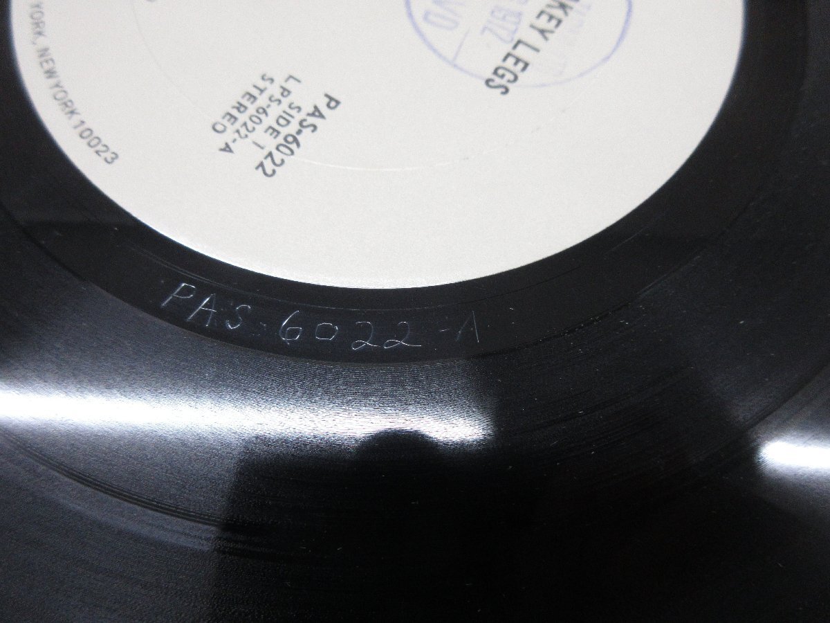 ◇A6880 レコード/LP盤「シェイキー・レッグス SHAKEY LEGS / Shakey Legs【見本盤/非売品】」PAS-6022 PARAMOUNT RECORDSの画像6