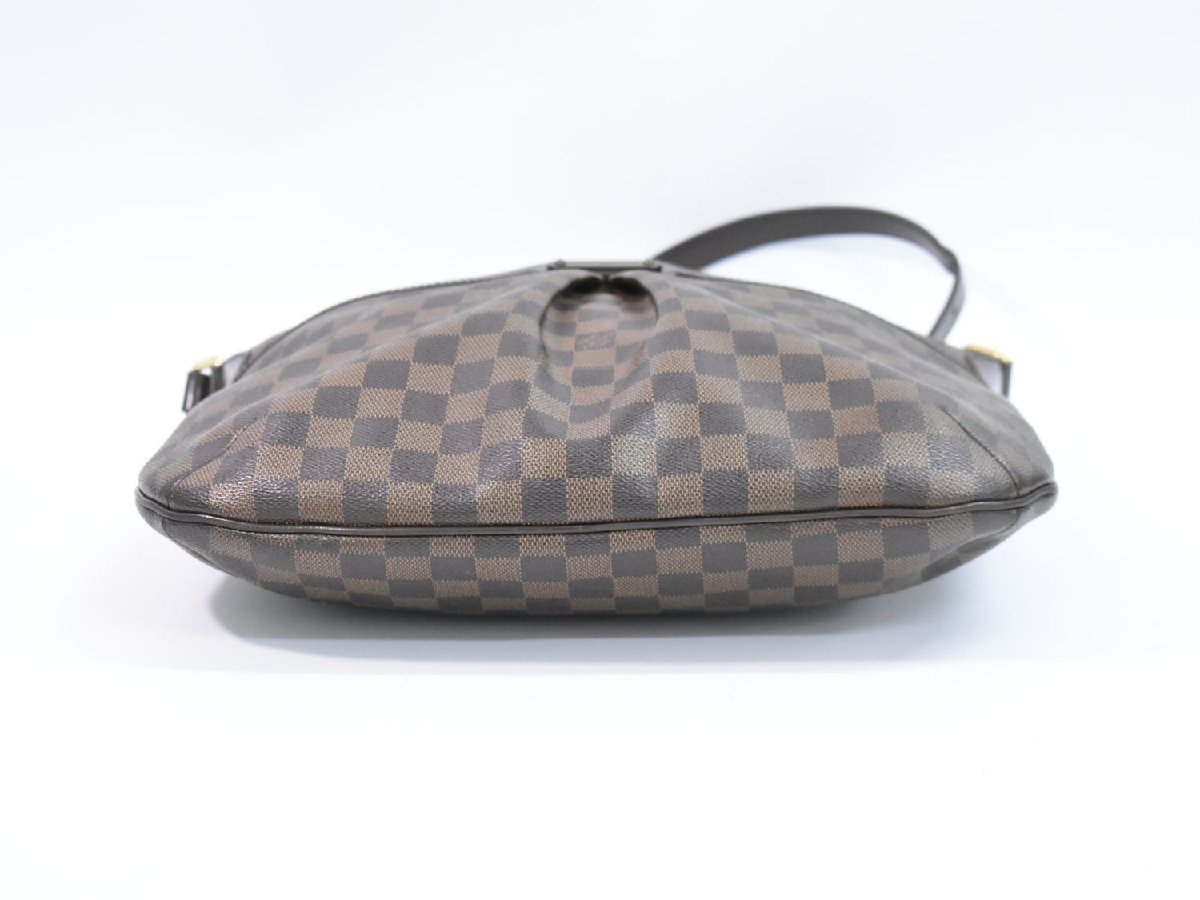 本物 ルイヴィトン LOUIS VUITTON LV ブルームズベリ GM ダミエ エベヌ ショルダーバッグ ポシェット ブラウン N42250_画像3