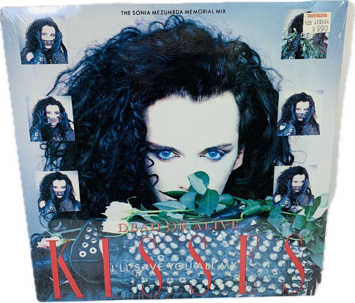 【未開封!!】LP DEAD OR ALIVE/I'LL SAVE YOU ALL MY KISSES デッド・オア・アライヴ/オール・マイ・キッシズ レコード盤 レコード_画像1