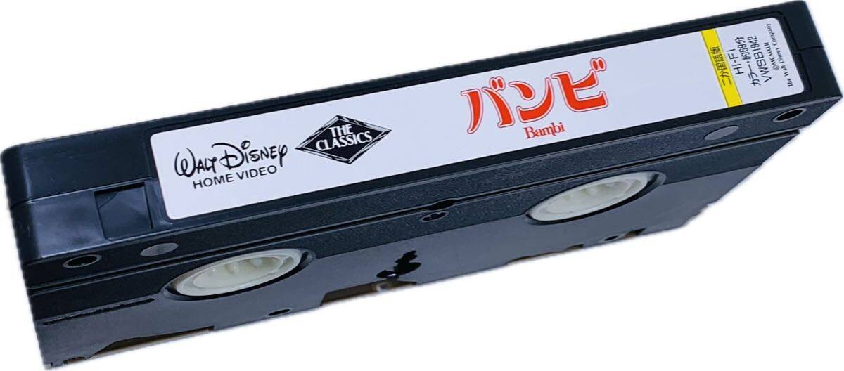 ウォルト・ディズニー ディズニー THE CLASSICS Bambi バンビ ニカ国語版 Hi-Fi VHS カセットテープ ビデオテープ ビデオ dvd _画像5