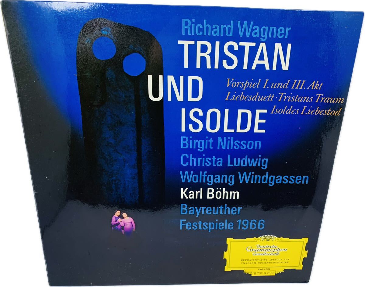 LP Richard Wagner TRISTAN UND ISOLDE ワーグナー 楽劇 トリスタンとイゾルデ 抜粋 カール・ベーム バイロイト祝祭管 136 433 レコード盤 _画像1