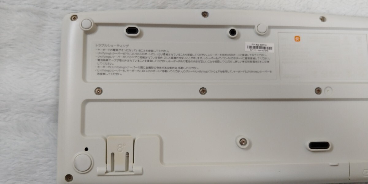 【訳あり品】ロジクール Wireless Keyboard K270 日本語108キーボードの画像8