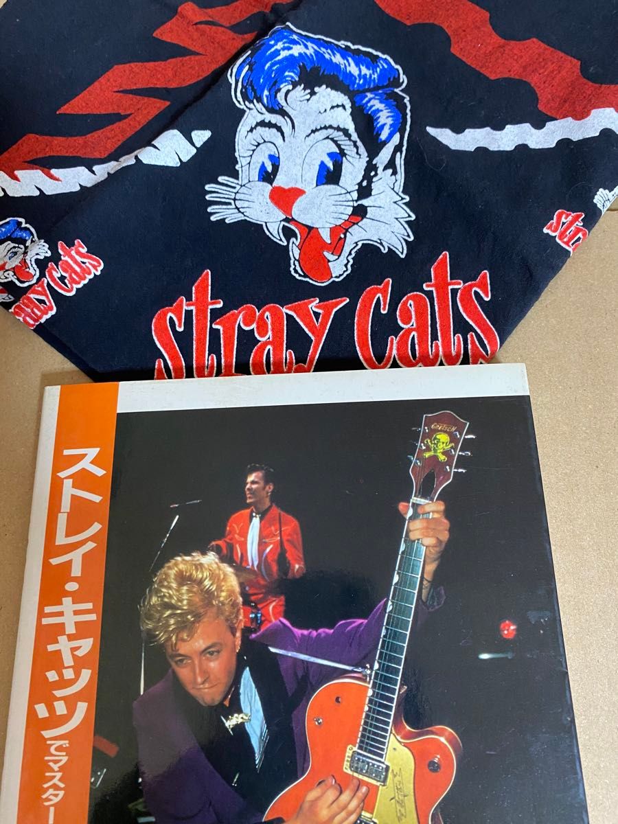 STRAY CAT'S  ストレイキャッツでマスターするロックギター　　バンダナ付