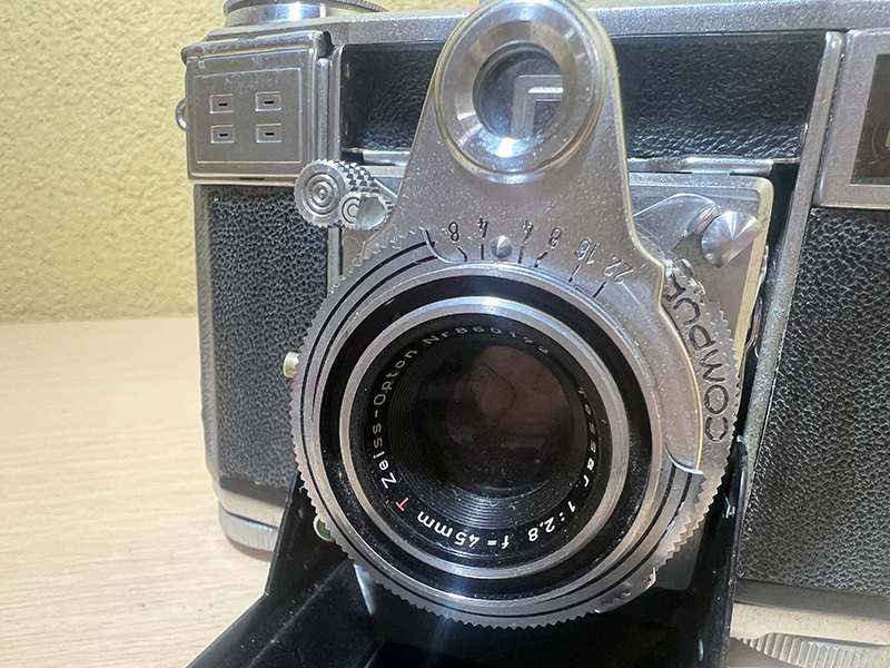  zeiss i navy blue ZEISS IKON CONTESSA 35 operation not yet verification Junk 