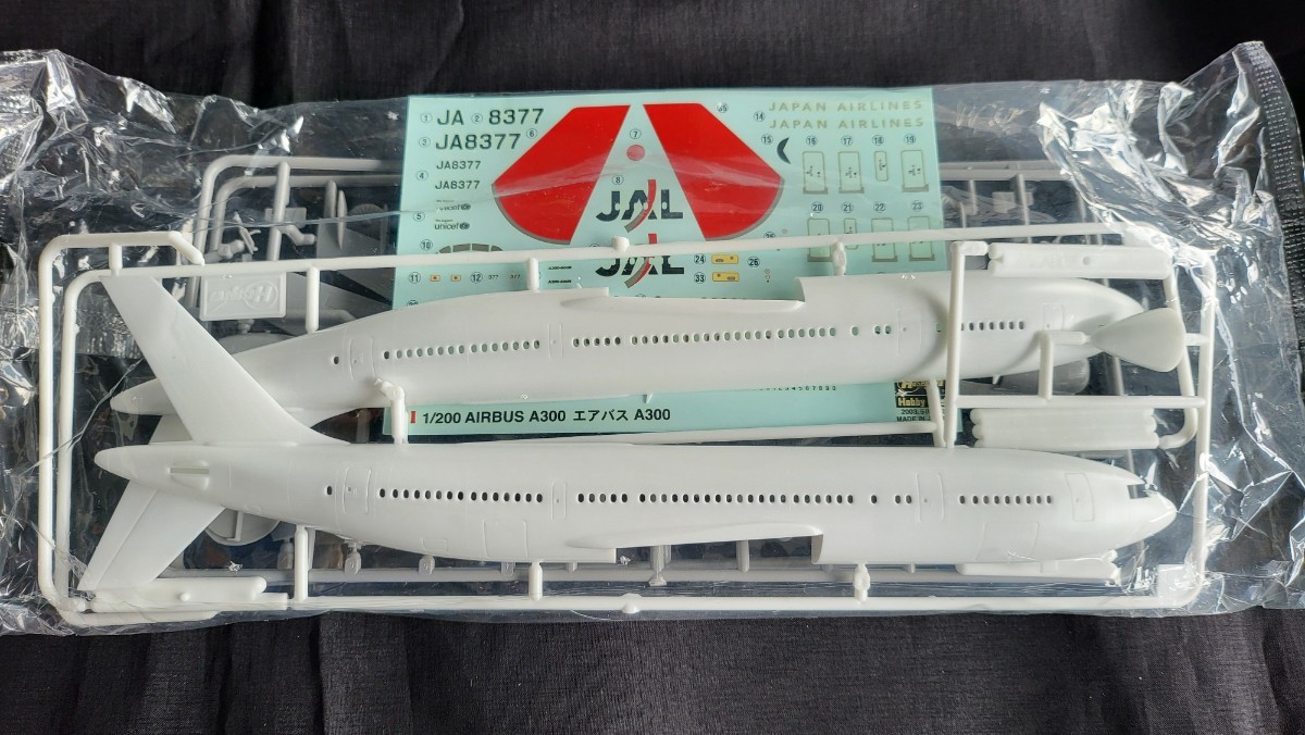 ハセガワ １/200 JAL エアバス A300_画像3