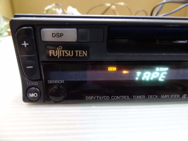 FUJITU TENのシリーズのアルフアー6000Zカセットデッキ美品の出品です。_動作確認済みです。