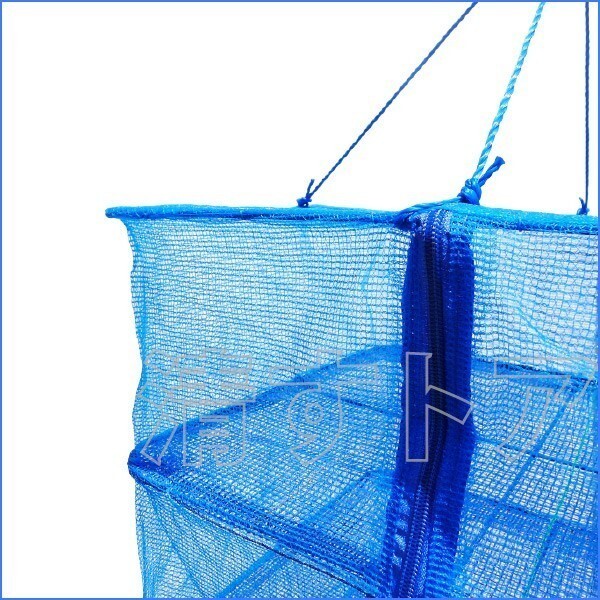 [ free shipping ] salted and dried overnight net large 50cm angle height 55cm 3 -step type all-purpose dried basket all-purpose net dried food groceries dry 
