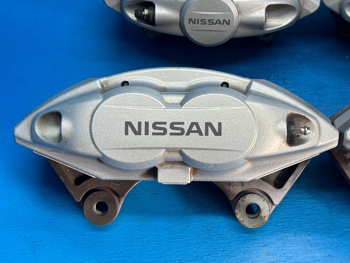 NISSAN 日産 FUGA フーガ Y51 370GT 純正 キャリパー ローター 前後セット AKEBONO アケボノ 曙 ブレーキ Z34 V36 V37 などに流用_画像2