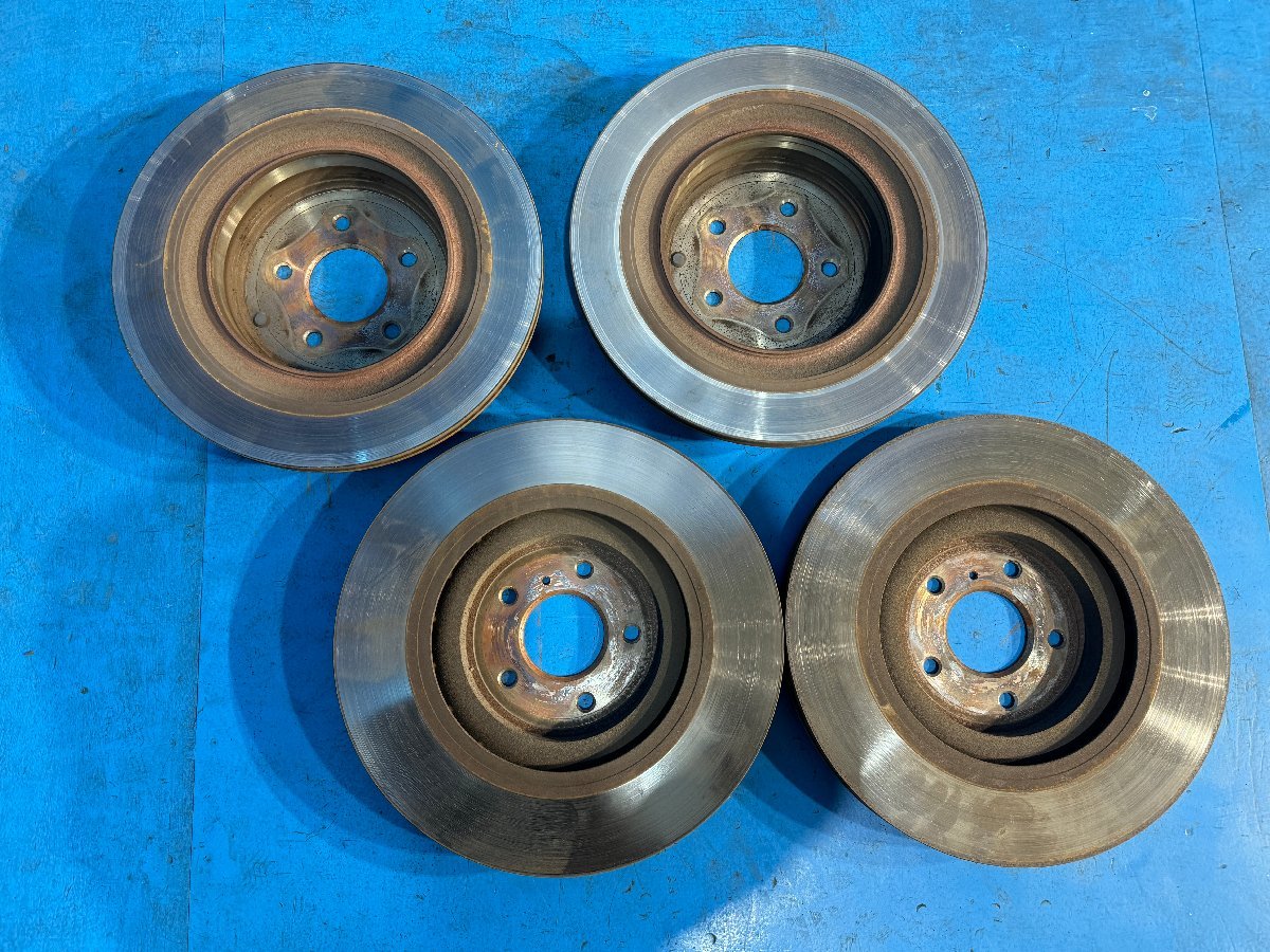 NISSAN Nissan FUGA Fuga Y51 370GT original caliper, rotor front and back set AKEBONOakebono. brake Z34 V36 V37 etc. diversion 