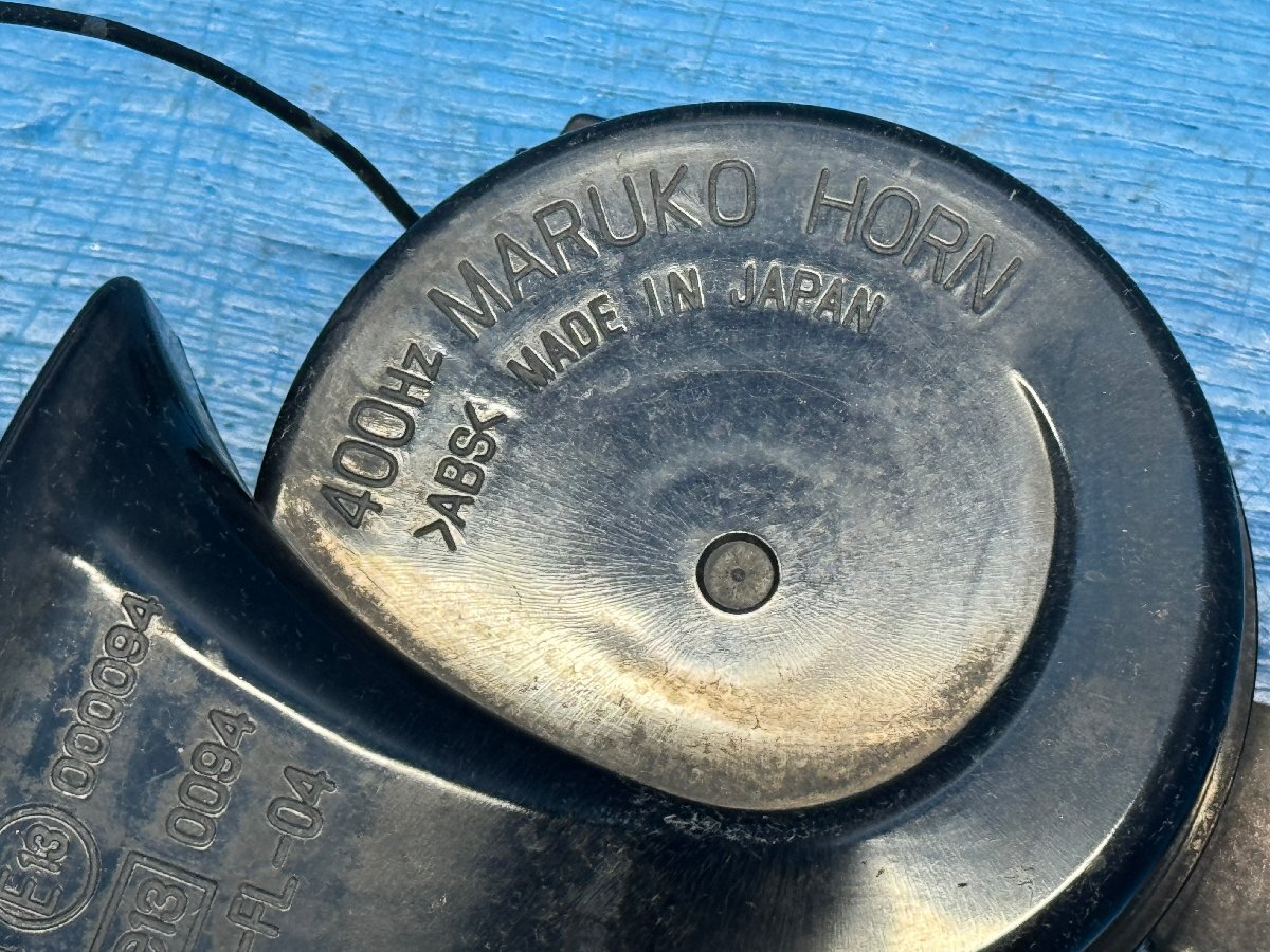 TOYOTA Toyota original MARUKO HORN maru ko horn 400Hz 500Hz cut Harness attaching 