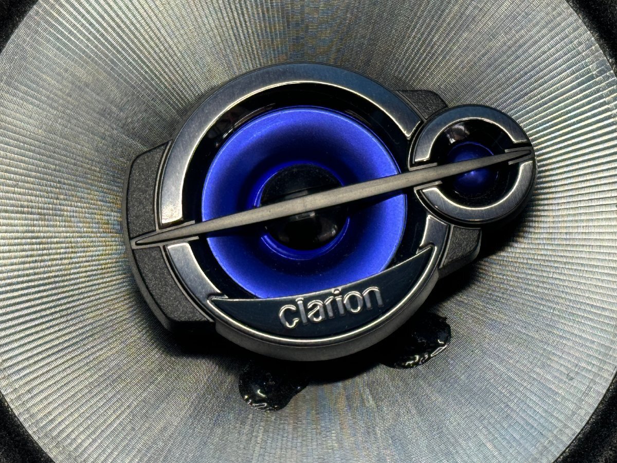 clarion クラリオン SRT1633 16cm コアキシャル3ウェイスピーカー 左右セット MAX 160W ①の画像3