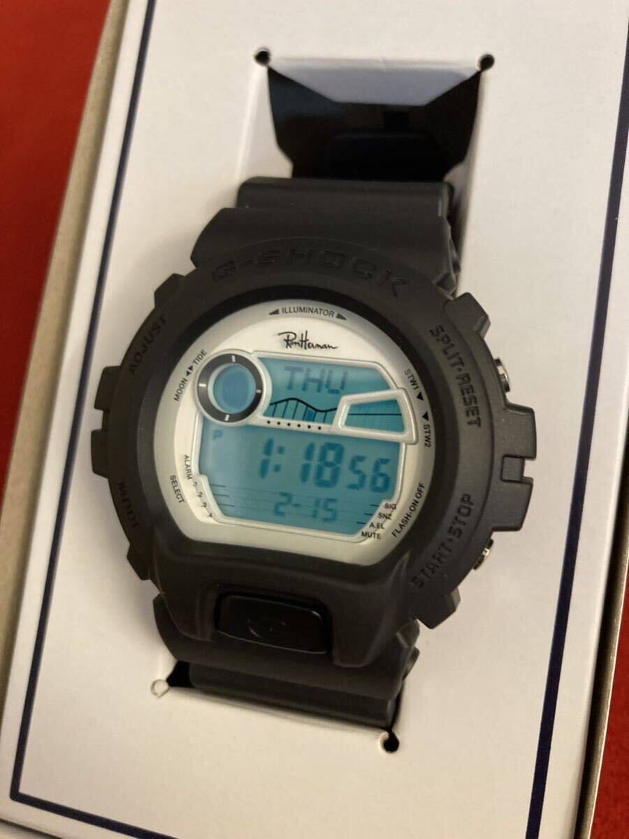 ほぼ未使用! Ron Herman ロンハーマン RHC × CASIO カシオ G-SHOCK G-LIDE GLX-6900 Gショック 腕時計 デジタル_画像4