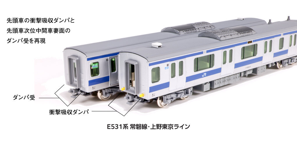 KATO E531系 常磐線・上野東京ライン (旧製品) 10両セット|模型 KATO E531系 常磐線・上野東京ライン (旧製品) 10両セット|模型