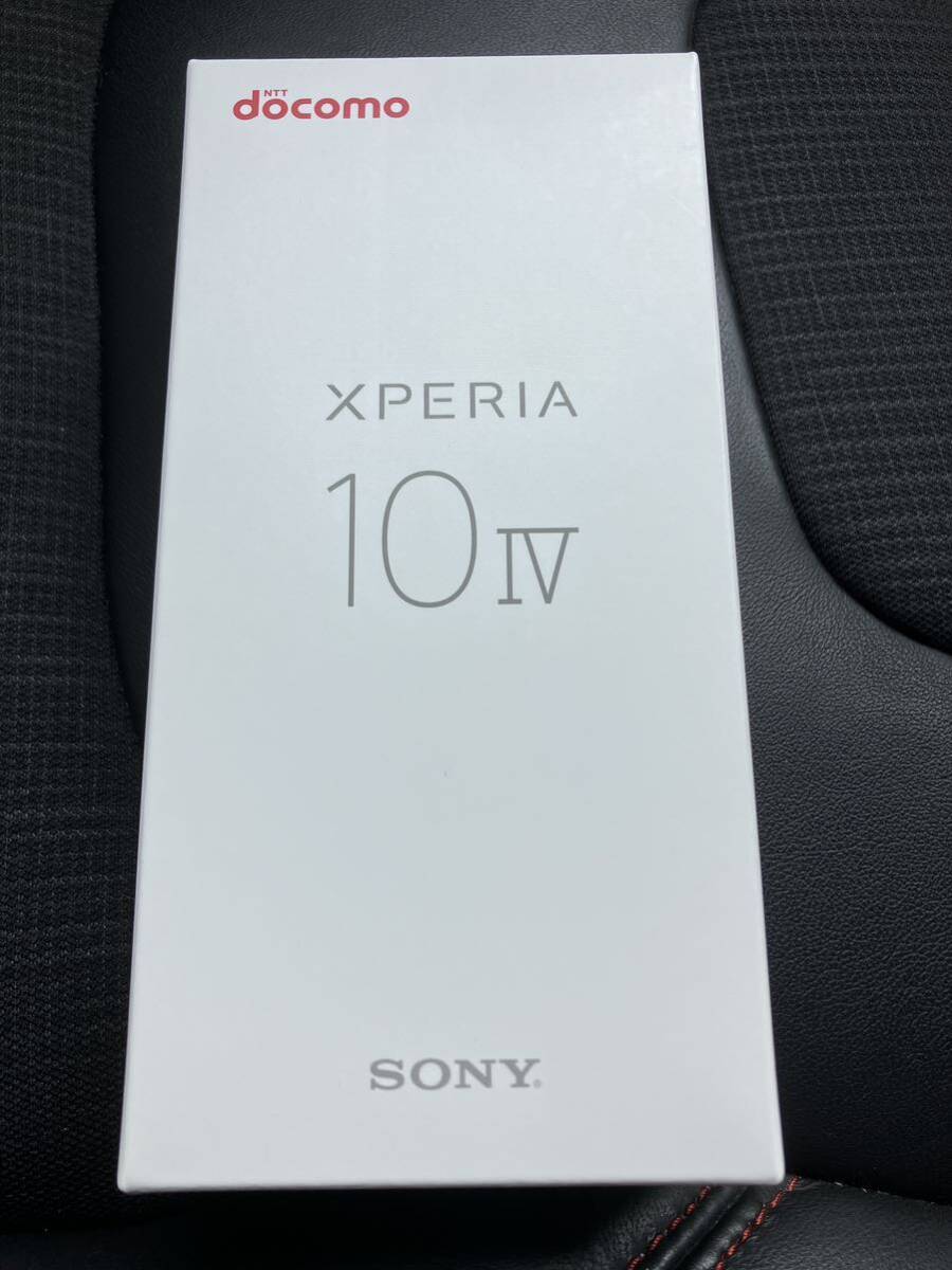 【送料込・新品未使用】Xperia 10 IV ブラックSO-52C 6インチ メモリー6GB ストレージ128GB ドコモ_画像1