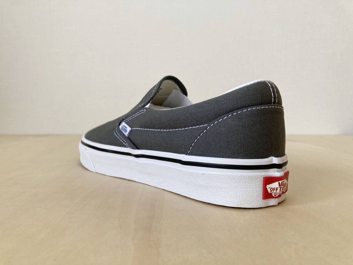 27.5cm チャコール バンズ スリッポン VANS SLIP-ON CHARCOAL US9.5/27.5cm VN000EYECHR_画像5