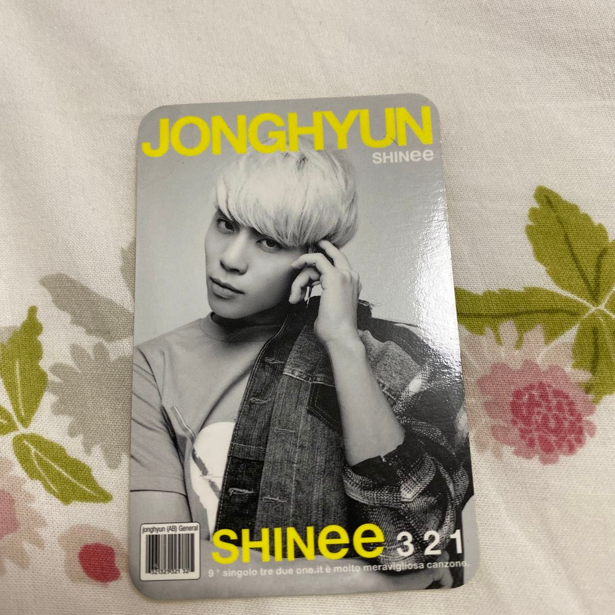 SHINee ジョンヒョン　トレカ