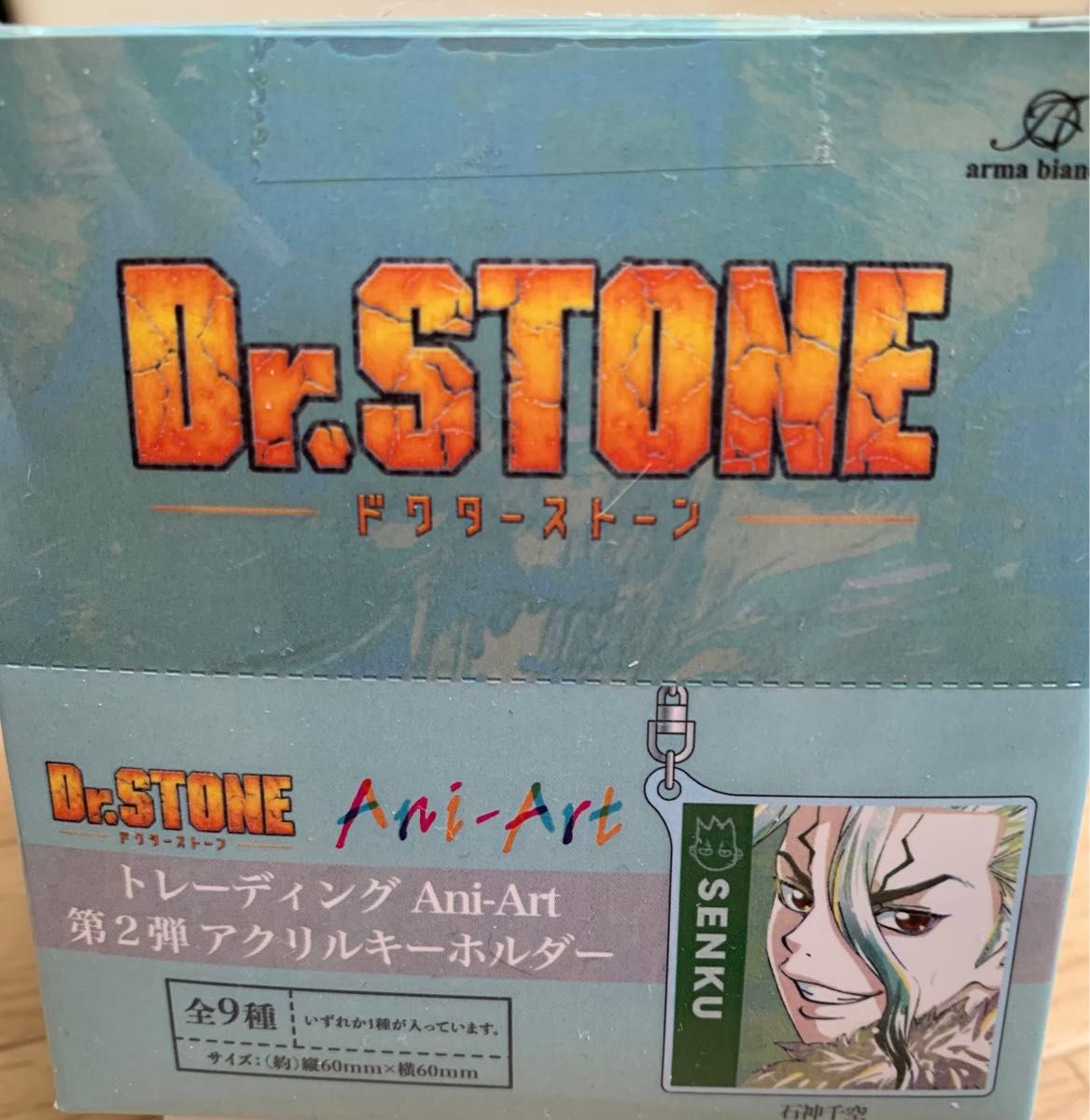 【値下げ中】Dr.STONE トレーディングAni-Art 第2弾 アクリルキーホルダー全9種(1BOX)