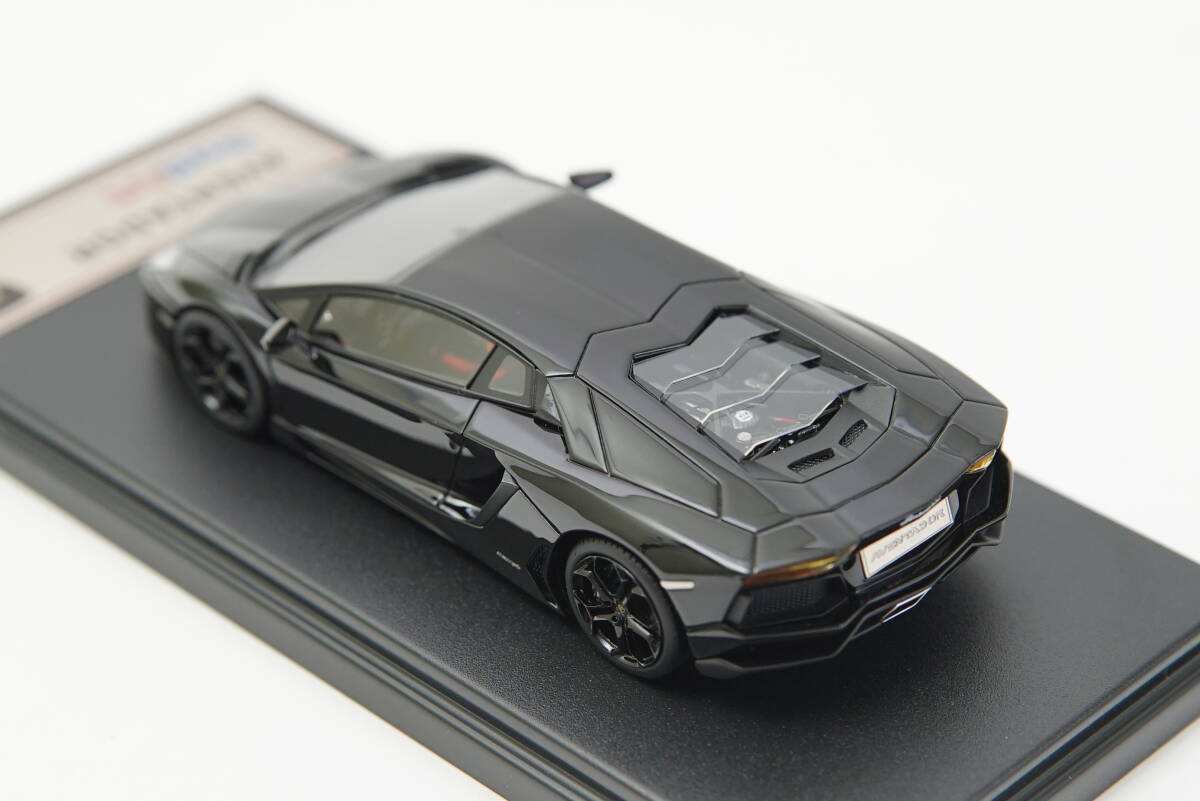 FrontiArt フロンティアート 1/43 ランボルギーニ アヴェンタドール LP700-4 ブラックの画像2