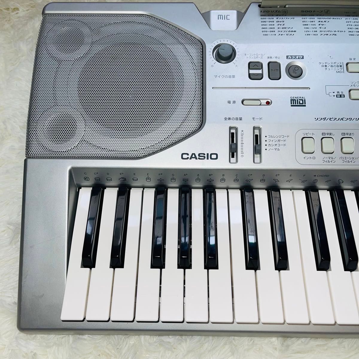 【美品】CASIO カシオ 電子ピアノ 電子キーボード CTK-800の画像3