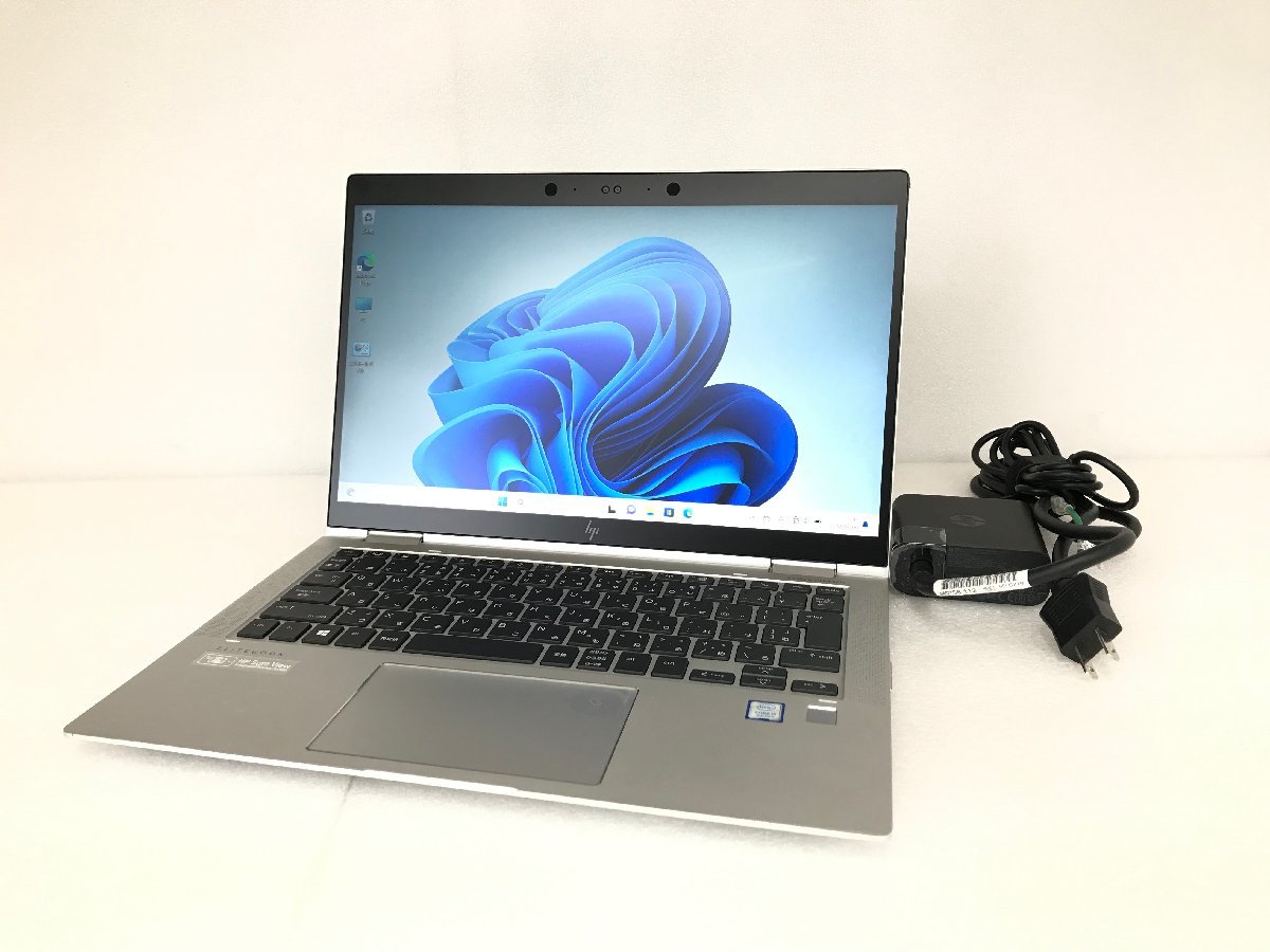 [ジャンクPC]HP EliteBook x360 1030 G3: Core i5-8250U@1.60GHz メモリ8GB SSD256GB ODDなし Win11Pro 液晶13.3型 (1891)_画像1