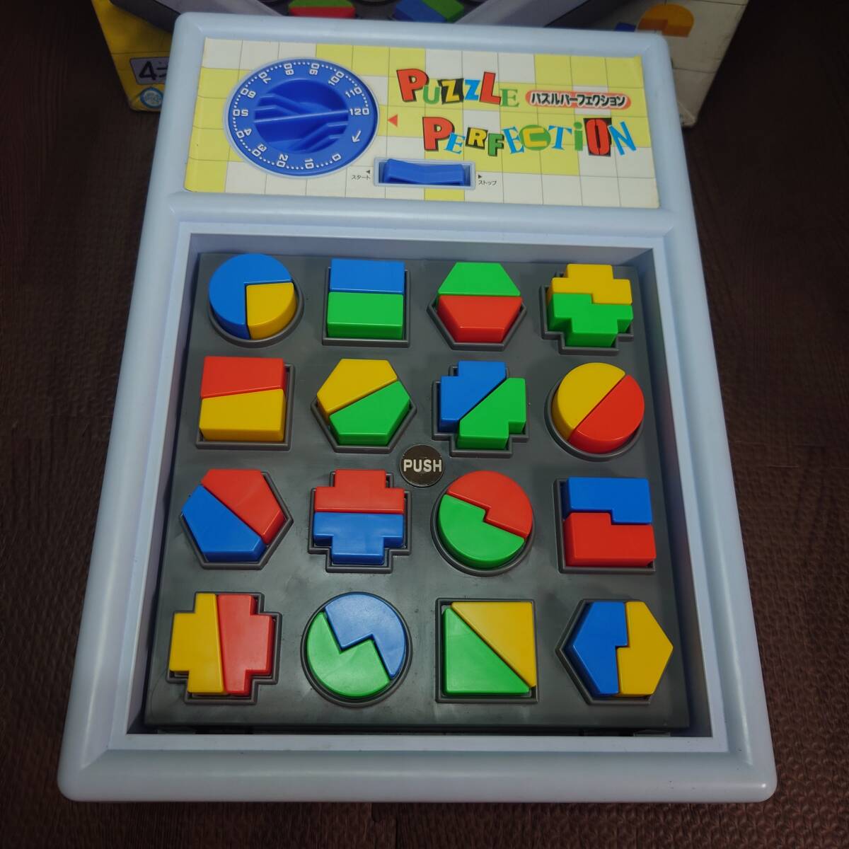 【中古】パズルパーフェクション　エポック社　動作品　レトロ　箱あり　【管理No．1023】_画像2