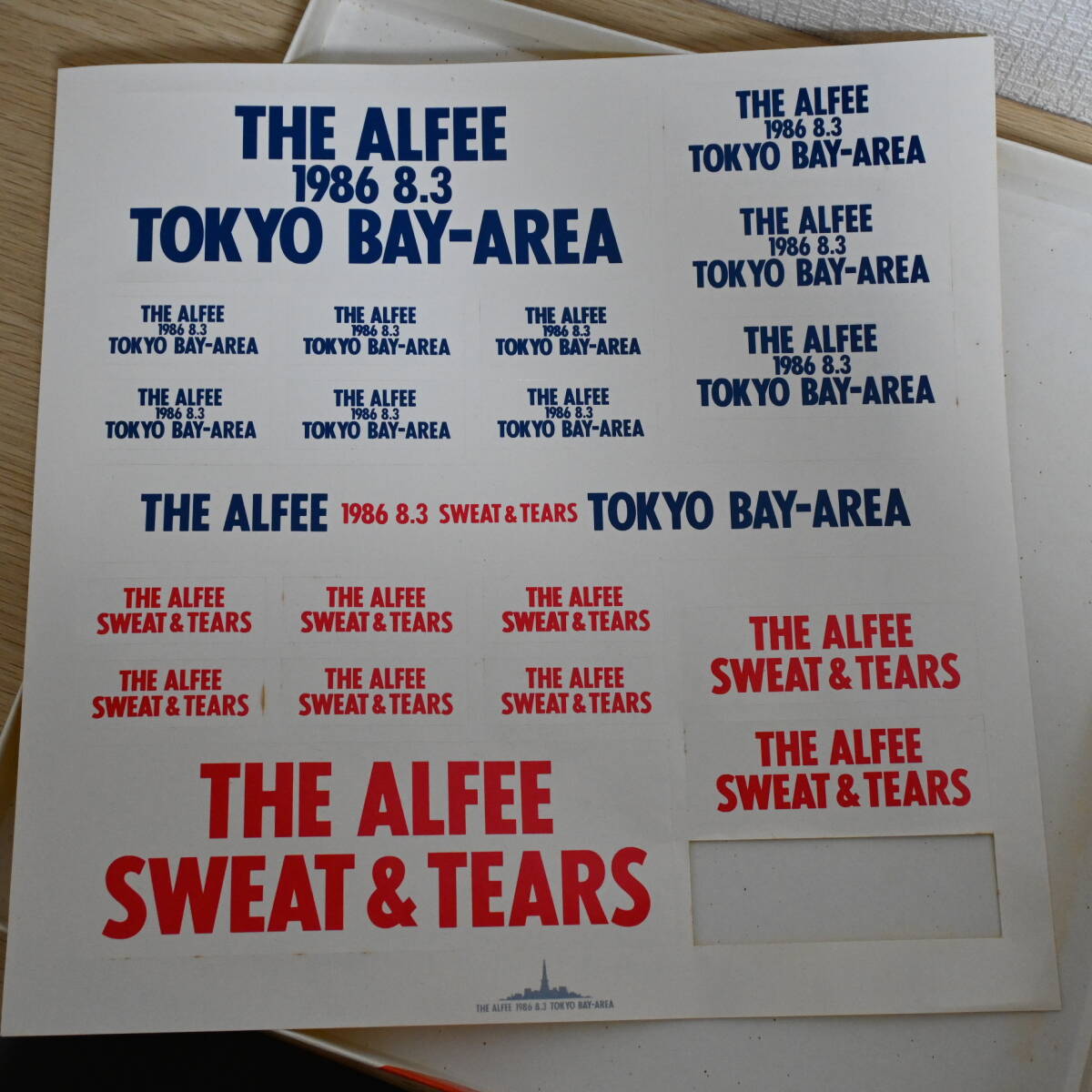 CD 2枚組☆ステッカー付/LPサイズBOX仕様ジャケ「THE ALFEE / ONE NIGHT DREAMS 1983-1987」_画像5