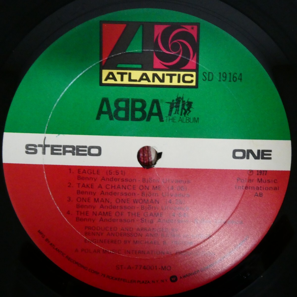 LP5463☆US/Atlantic「ABBA / The Album / SD-19164」_画像4