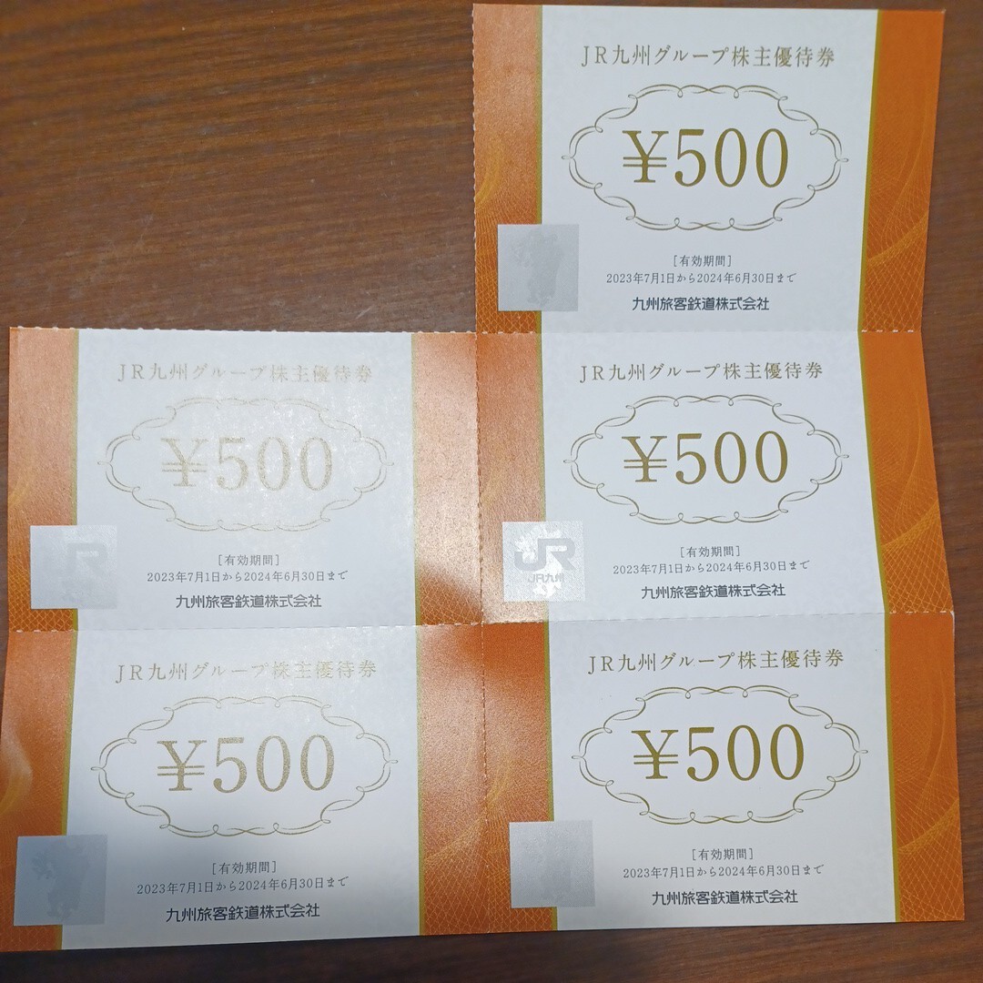 JR九州　株主優待お買い物券　2500円　_画像1