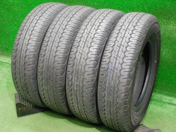 【送料無料】4本セット 新車外し 2022年製 195/80R15 96S ダンロップ グラントレック AT20 ジムニーシエラなどに t24022698の画像1