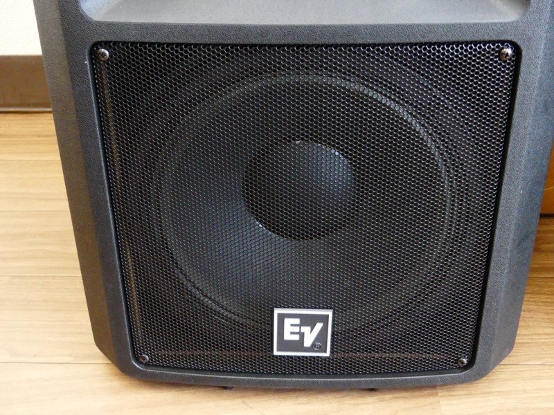 y383 美品 EV ElectroVoice エレクトロボイス PAスピーカー SX300 ペア 元箱つき 音出し確認済_画像9