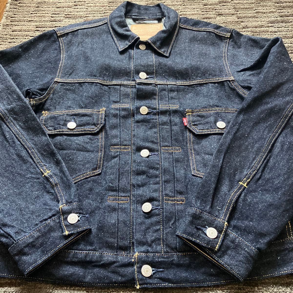 リーバイスプレミアム　2ndモデルタイプUSsizeS　BIGEタブ LEVI'Sフル表記赤タブ付き　ほぼ未使用品！！リーバイス