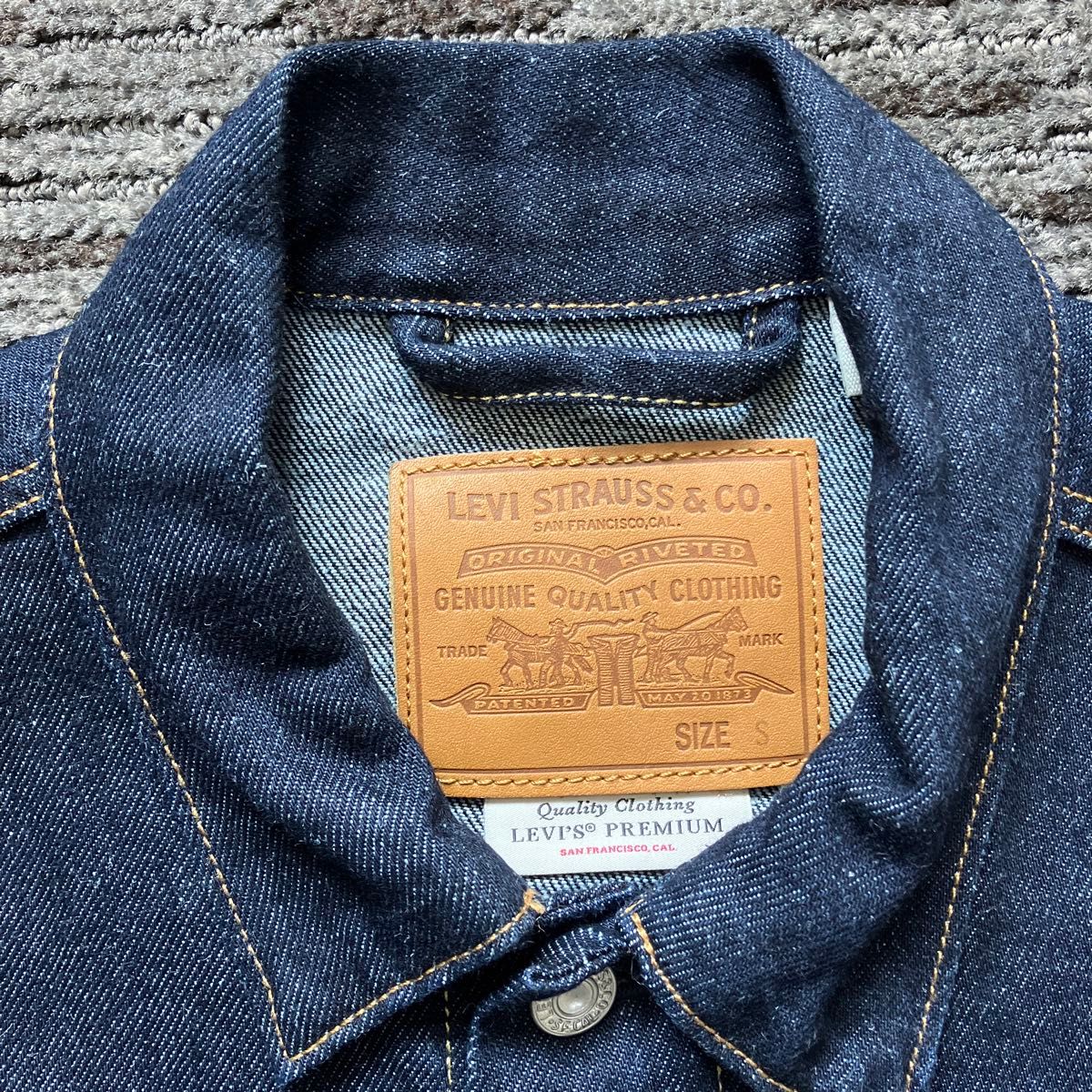 リーバイスプレミアム　2ndモデルタイプUSsizeS　BIGEタブ LEVI'Sフル表記赤タブ付き　ほぼ未使用品！！リーバイス