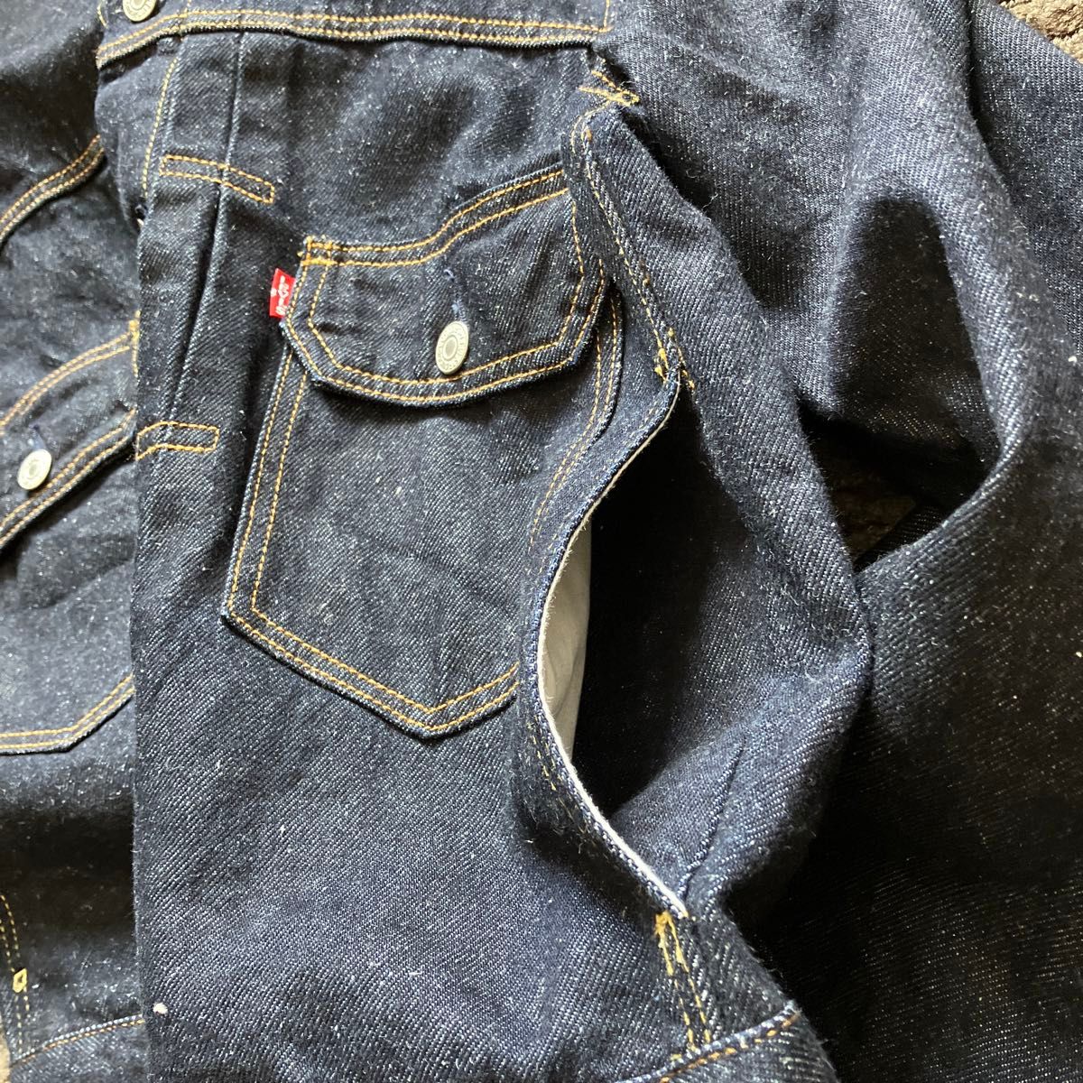 リーバイスプレミアム　2ndモデルタイプUSsizeS　BIGEタブ LEVI'Sフル表記赤タブ付き　ほぼ未使用品！！リーバイス